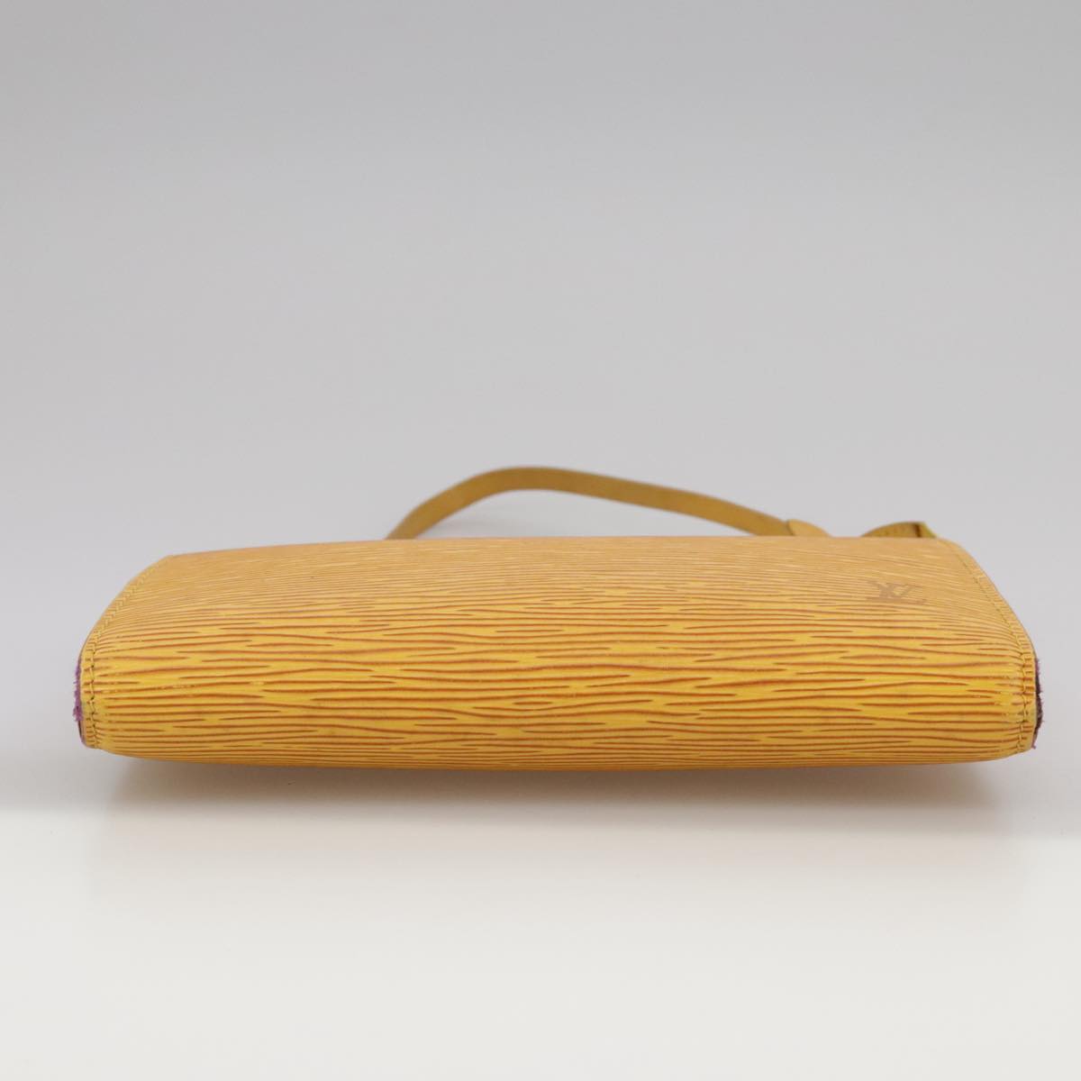 LOUIS VUITTON Epi Pochette Accessoires Pouch Yellow M52989 LV 106689