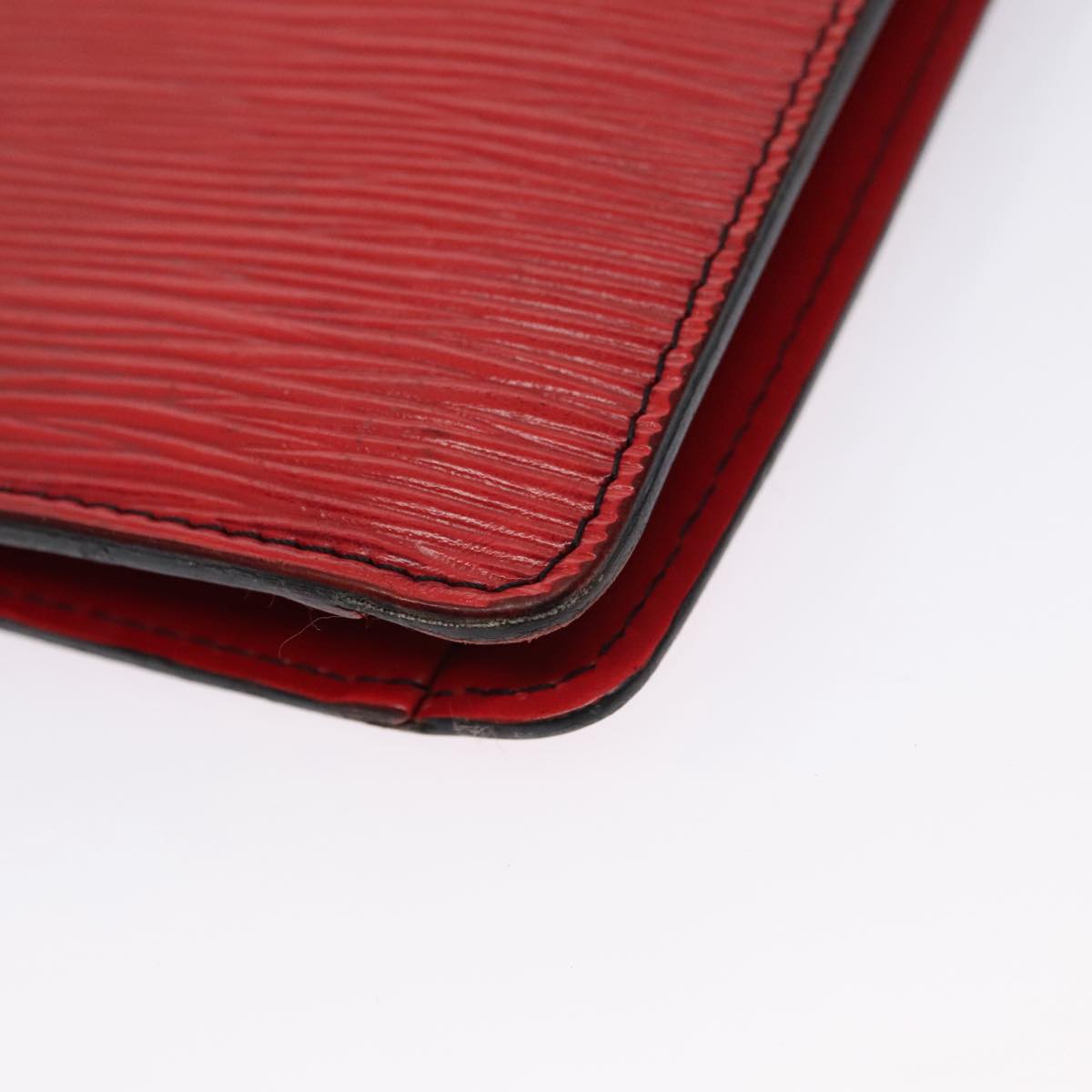 LOUIS VUITTON Epi Montaigne 23 Clutch Bag Red M52667 LV 106705