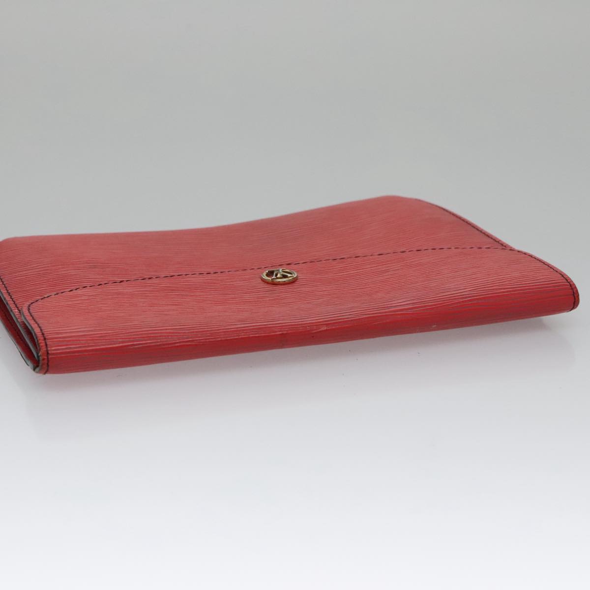 LOUIS VUITTON Epi Montaigne 23 Clutch Bag Red M52667 LV 106705