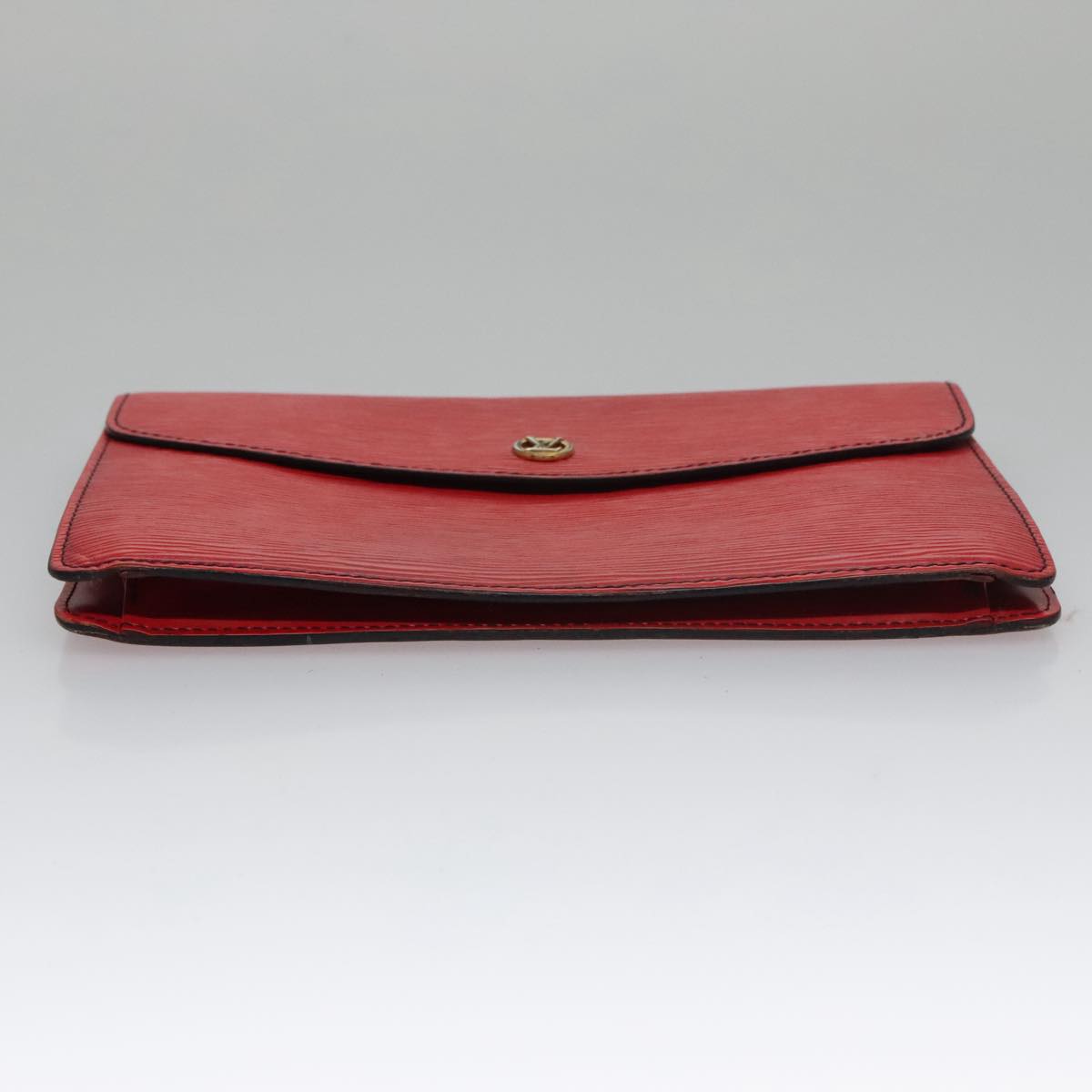 LOUIS VUITTON Epi Montaigne 23 Clutch Bag Red M52667 LV 106705