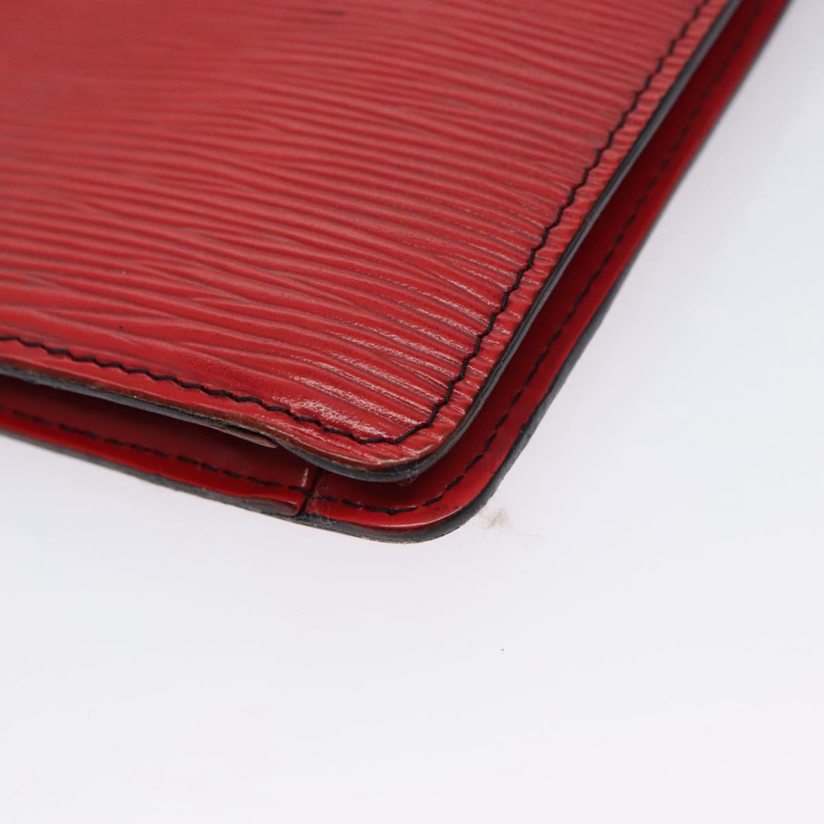 LOUIS VUITTON Epi Montaigne 23 Clutch Bag Red M52667 LV 106705