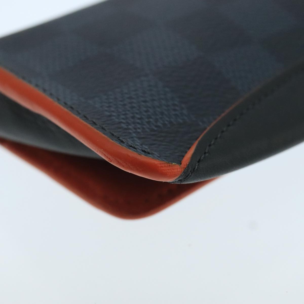 LOUIS VUITTON Damier Cobalt Etui Lunette Woody Glasses Case GI0380 106715