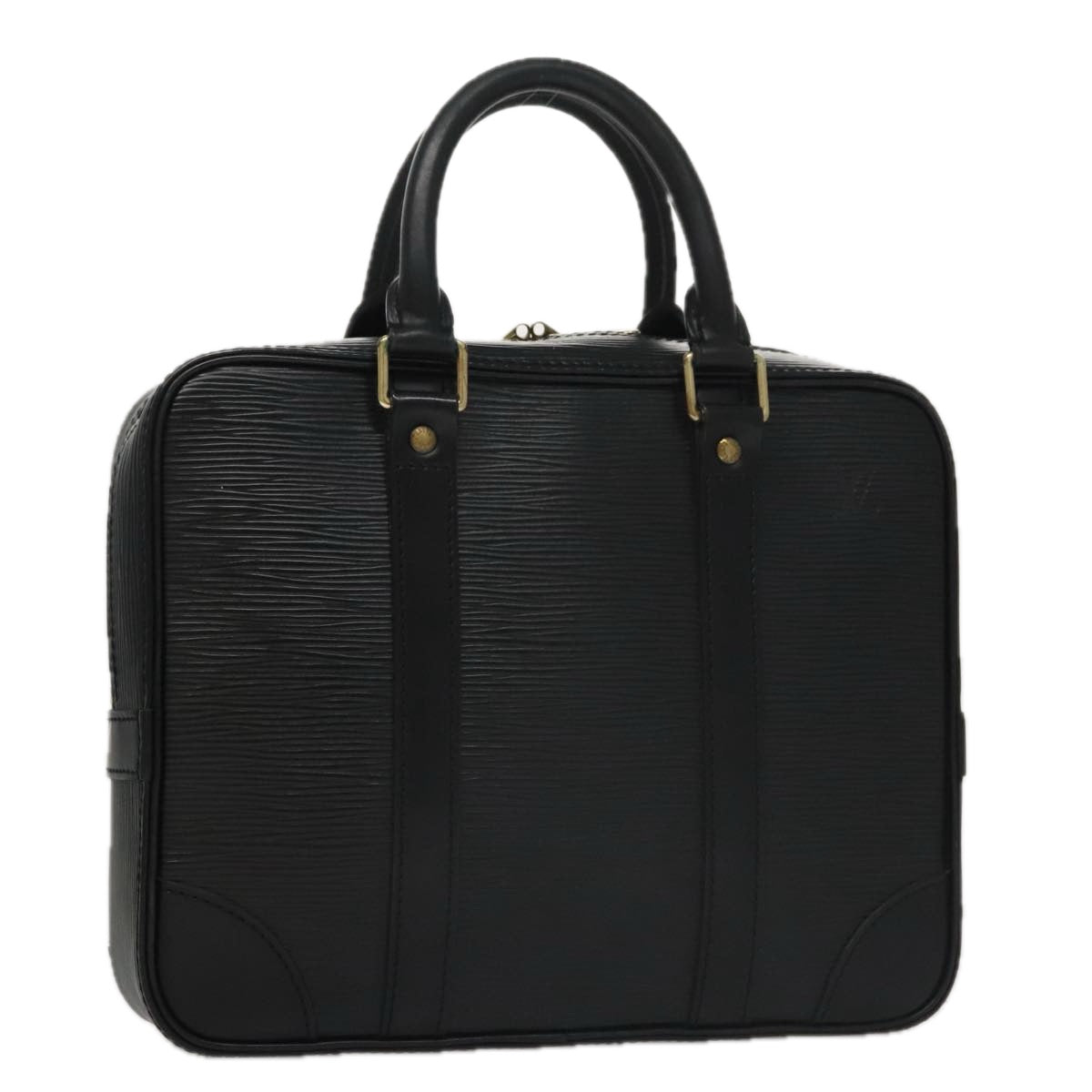 LOUIS VUITTON Epi Hand Bag SPO Black LV 106723A