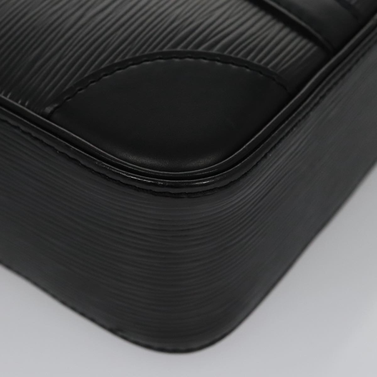 LOUIS VUITTON Epi Hand Bag SPO Black LV 106723A