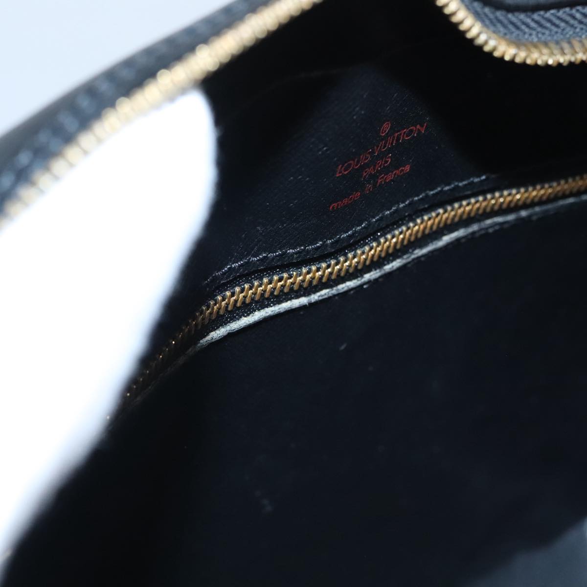 LOUIS VUITTON Epi Hand Bag SPO Black LV 106723A