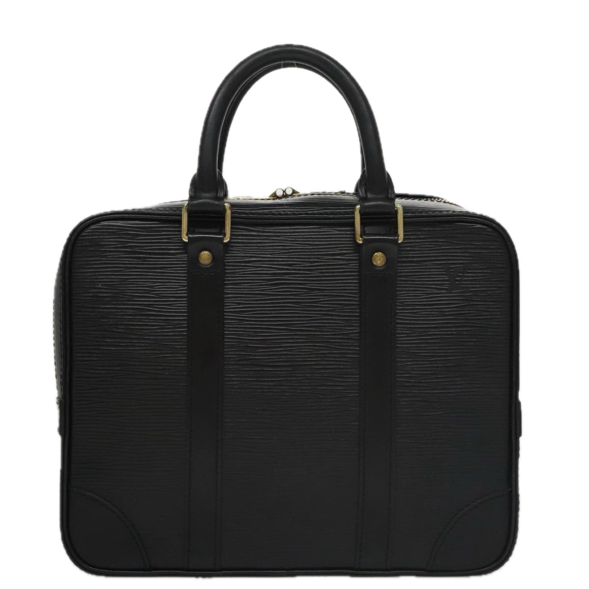 LOUIS VUITTON Epi Hand Bag SPO Black LV 106723A