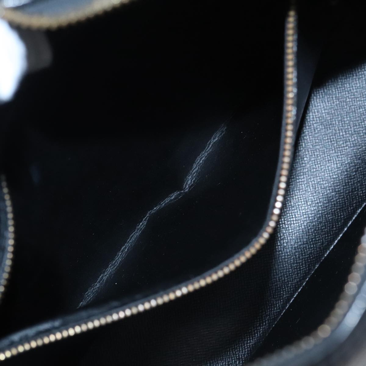 LOUIS VUITTON Epi Hand Bag SPO Black LV 106723A