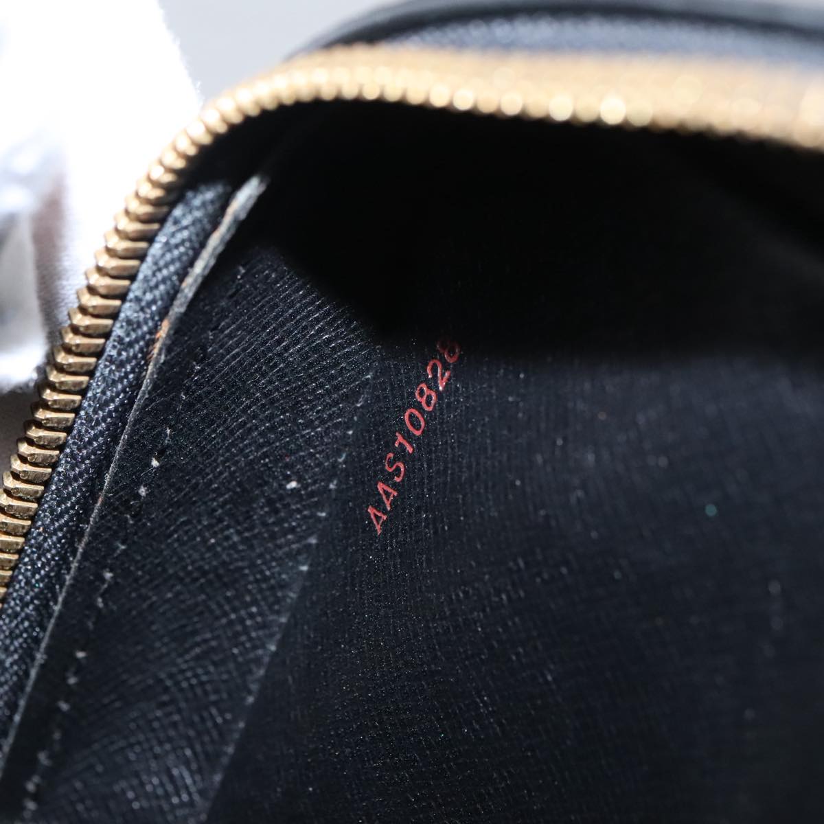 LOUIS VUITTON Epi Hand Bag SPO Black LV 106723A