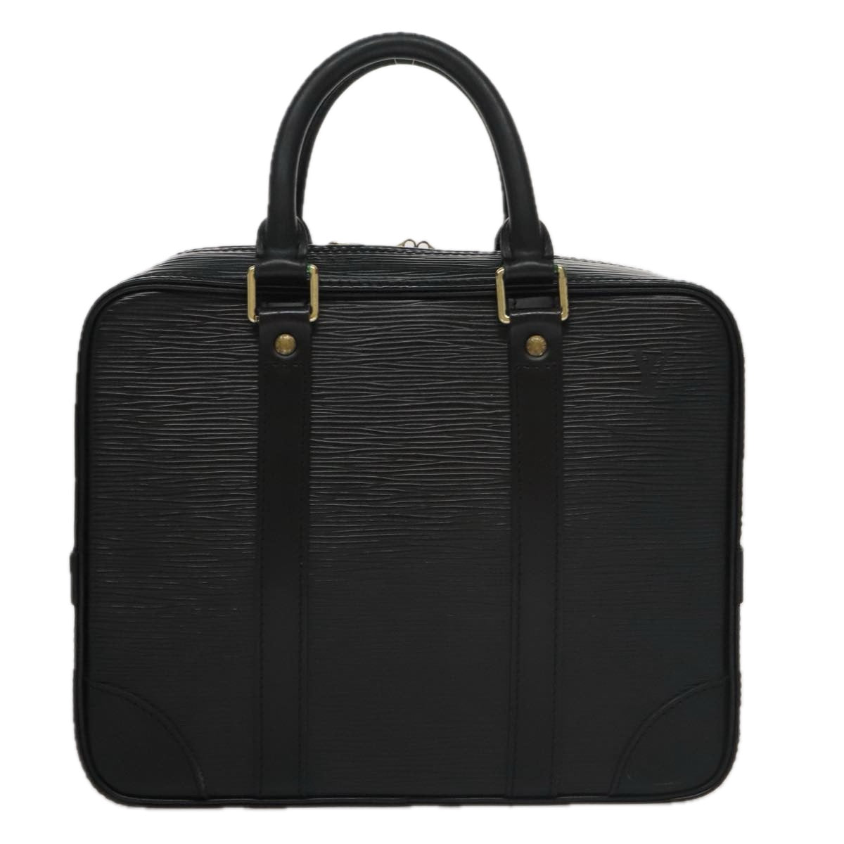 LOUIS VUITTON Epi Hand Bag SPO Black LV 106723A