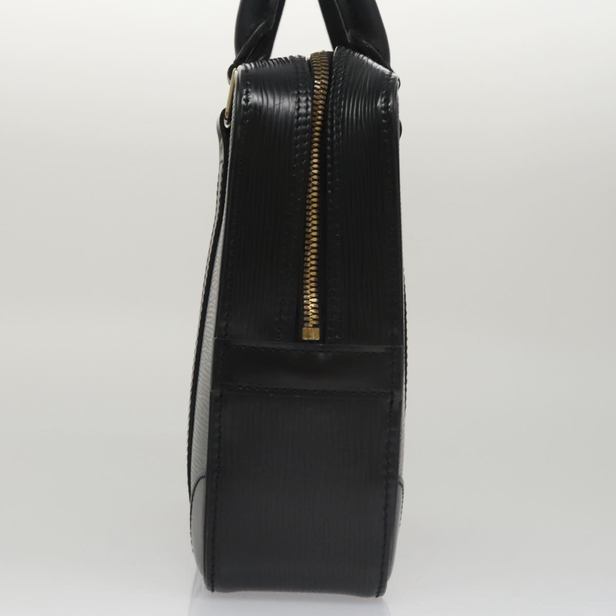 LOUIS VUITTON Epi Hand Bag SPO Black LV 106723A