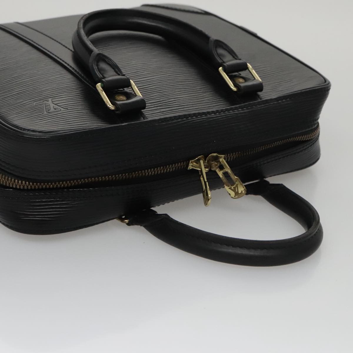 LOUIS VUITTON Epi Hand Bag SPO Black LV 106723A