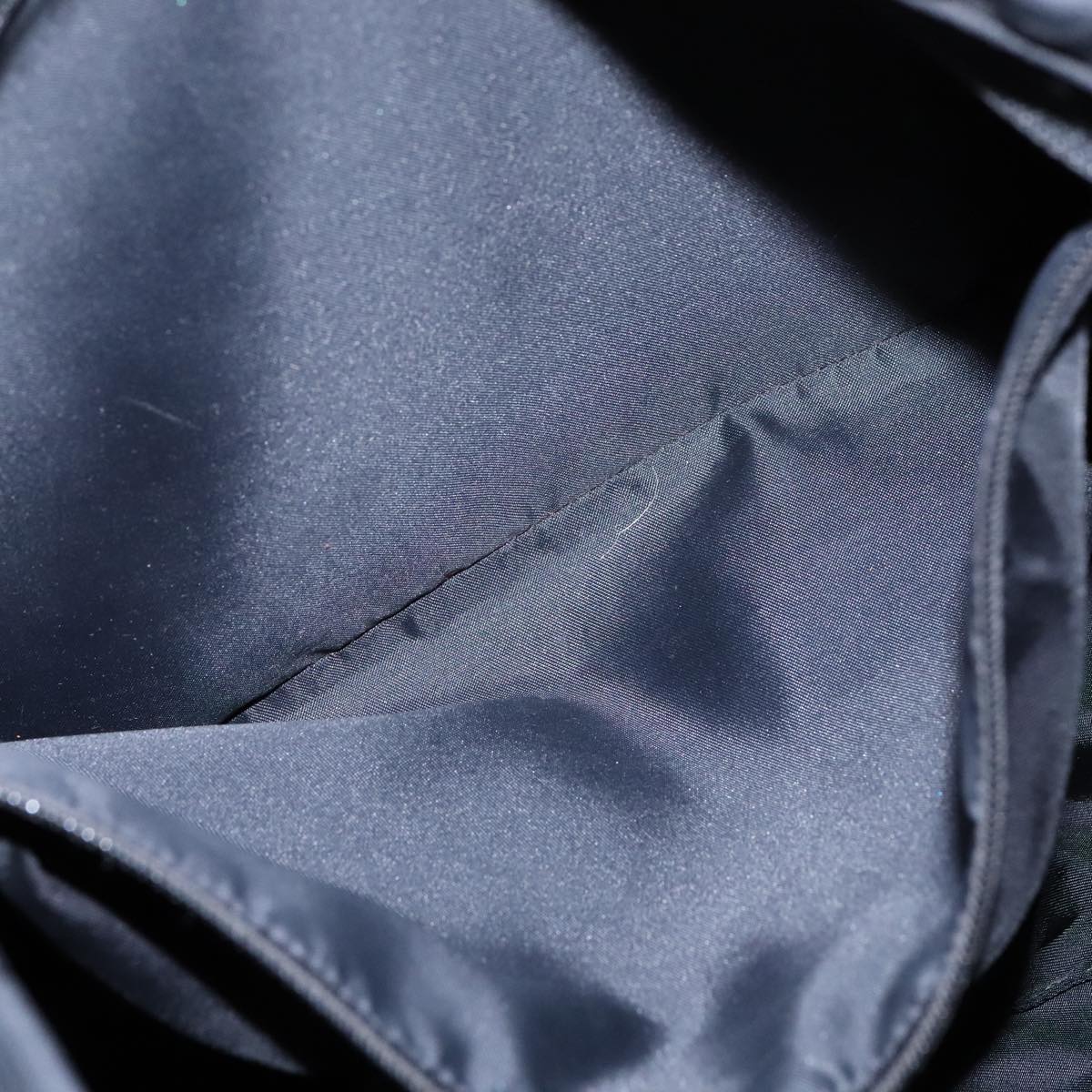 CHANEL New travel line Tote Bag Nylon Leather Black CC 106833
