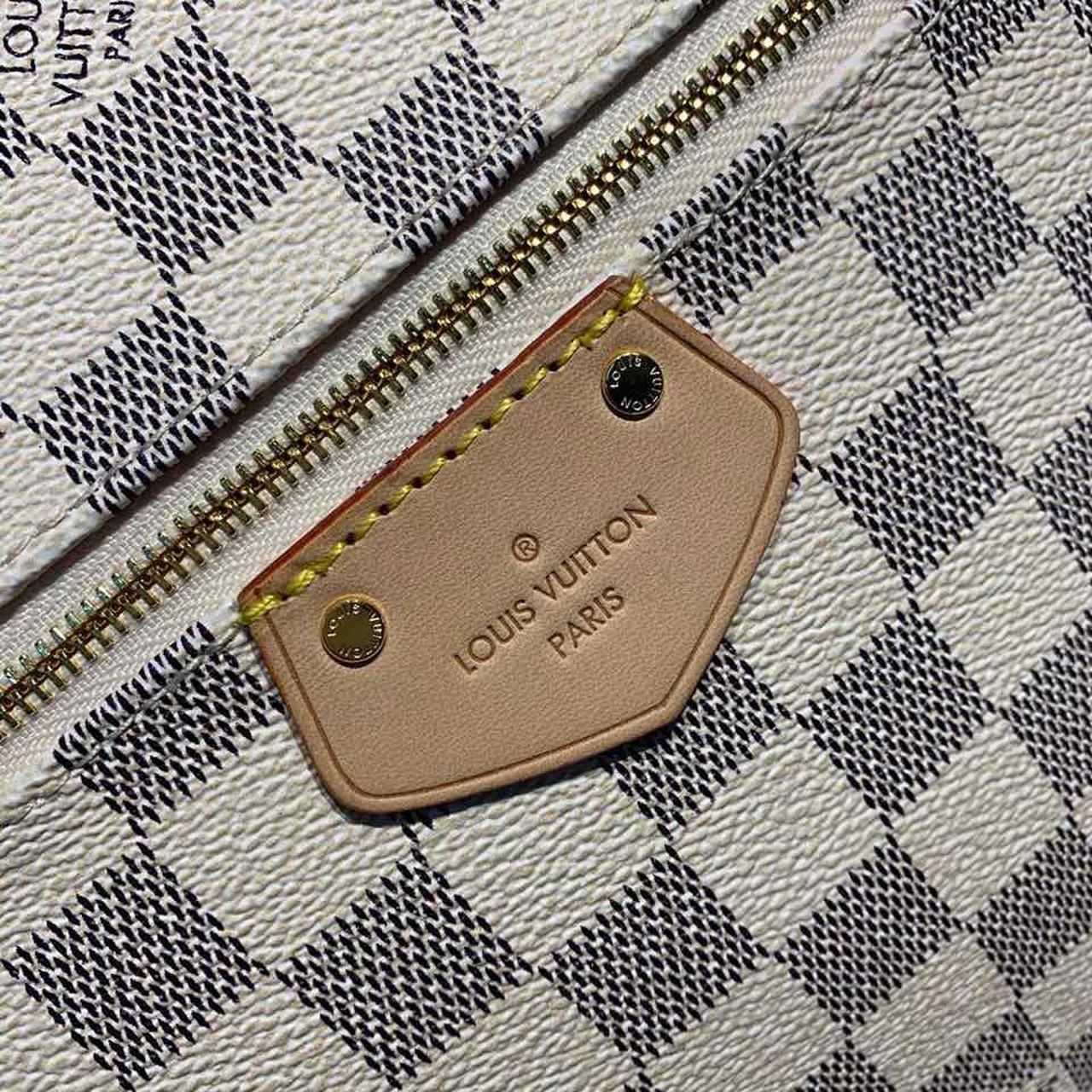 LV Lena MM Damier Azur Canvas For Women, WomenÃ¢â‚¬â„¢s Handbags, Shoulder Bags 13in/33cm LV N44040