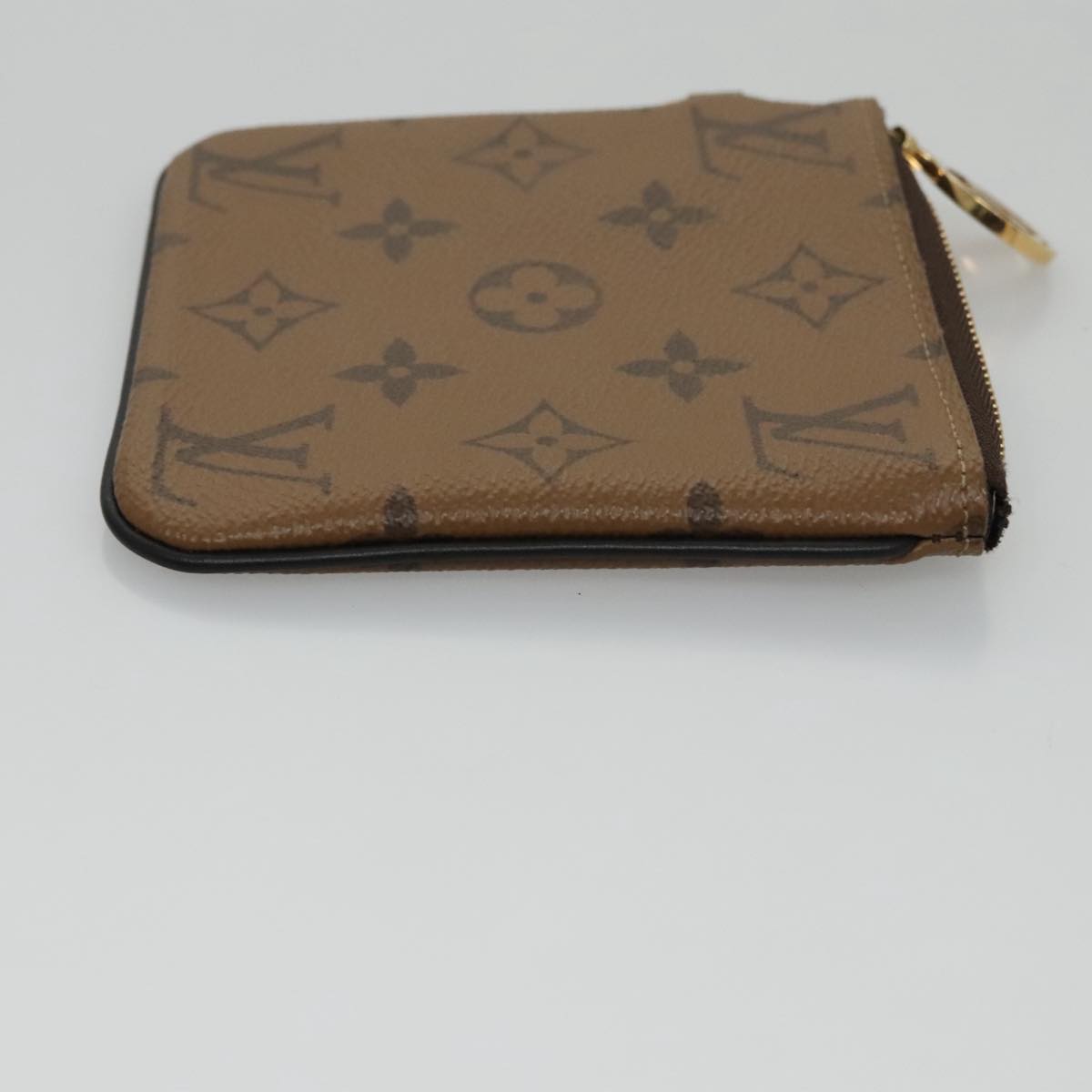 LOUIS VUITTON Monogram Reverse Pochette Trio Coin Purse M68756 LV 106999A