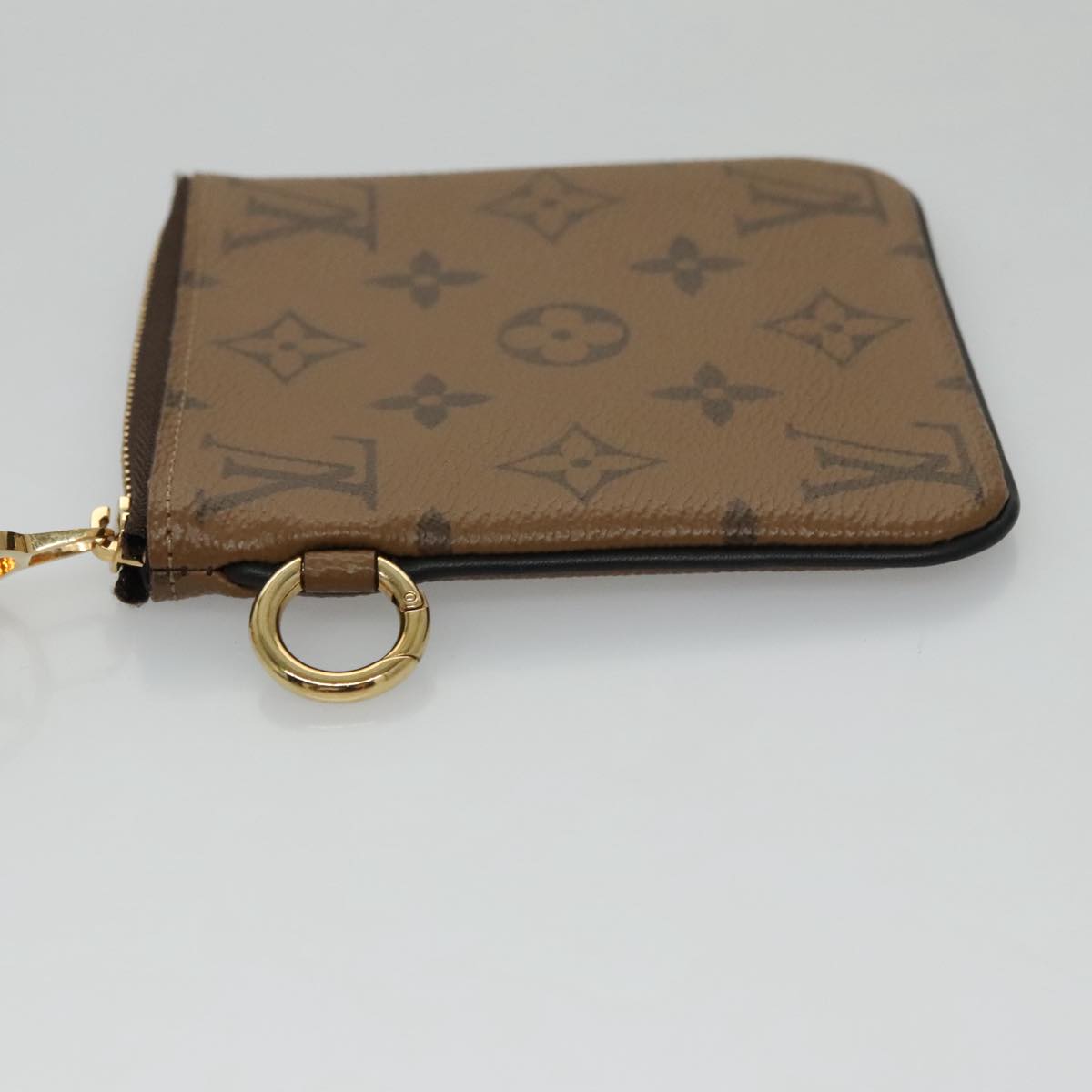 LOUIS VUITTON Monogram Reverse Pochette Trio Coin Purse M68756 LV 106999A