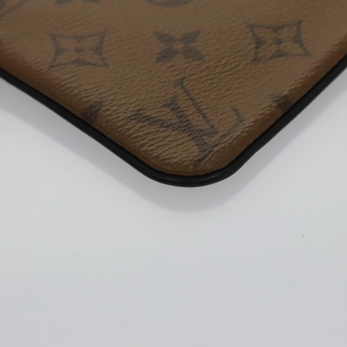 LOUIS VUITTON Monogram Reverse Pochette Trio Coin Purse M68756 LV 106999A