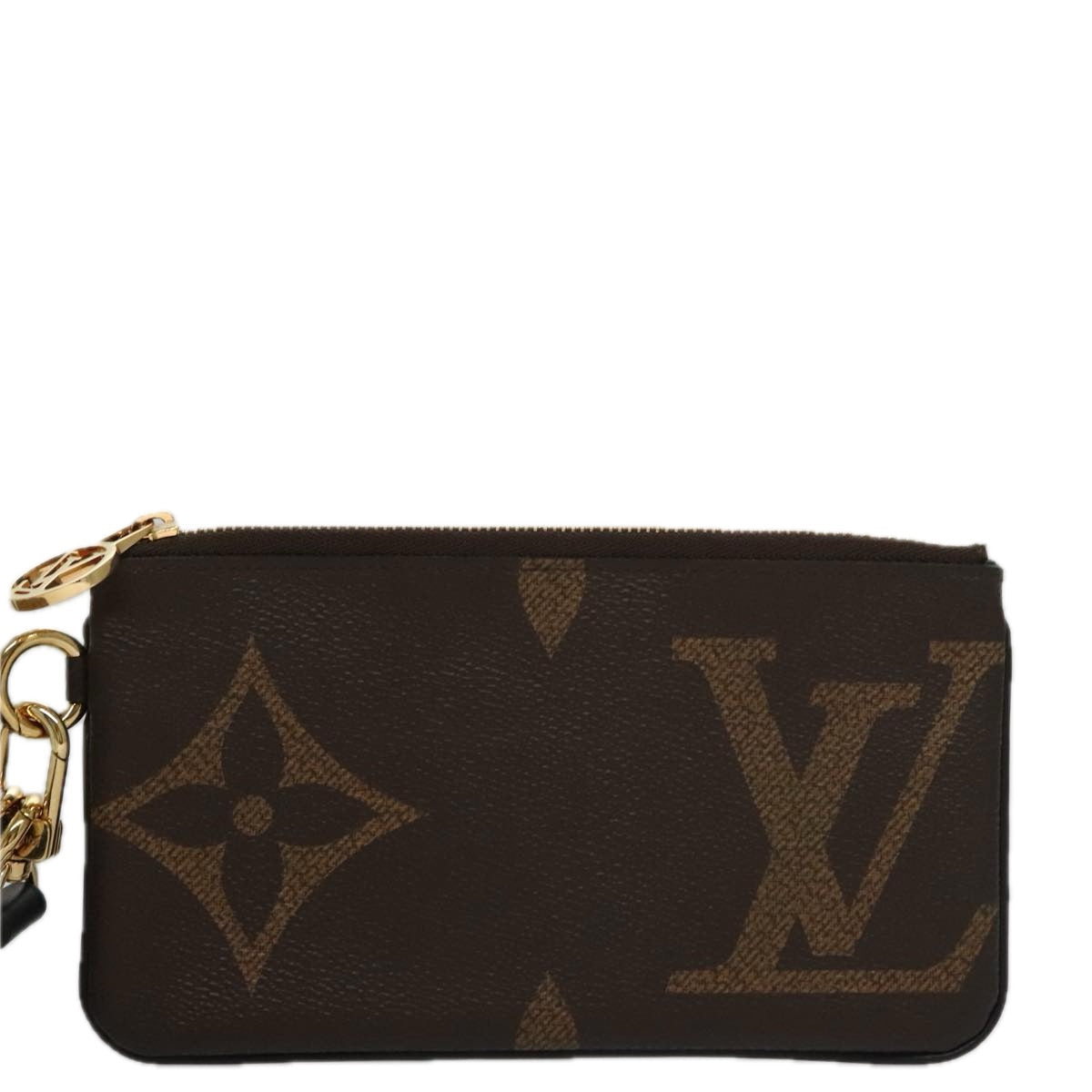 LOUIS VUITTON Monogram Reverse Pochette Trio Coin Purse M68756 LV 106999A