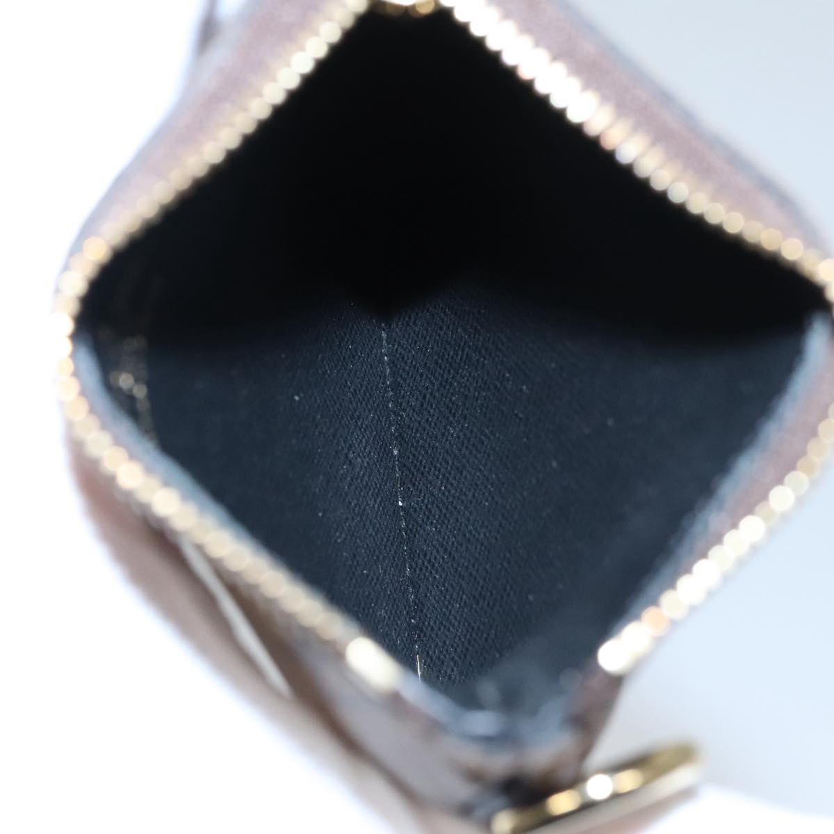 LOUIS VUITTON Monogram Reverse Pochette Trio Coin Purse M68756 LV 106999A