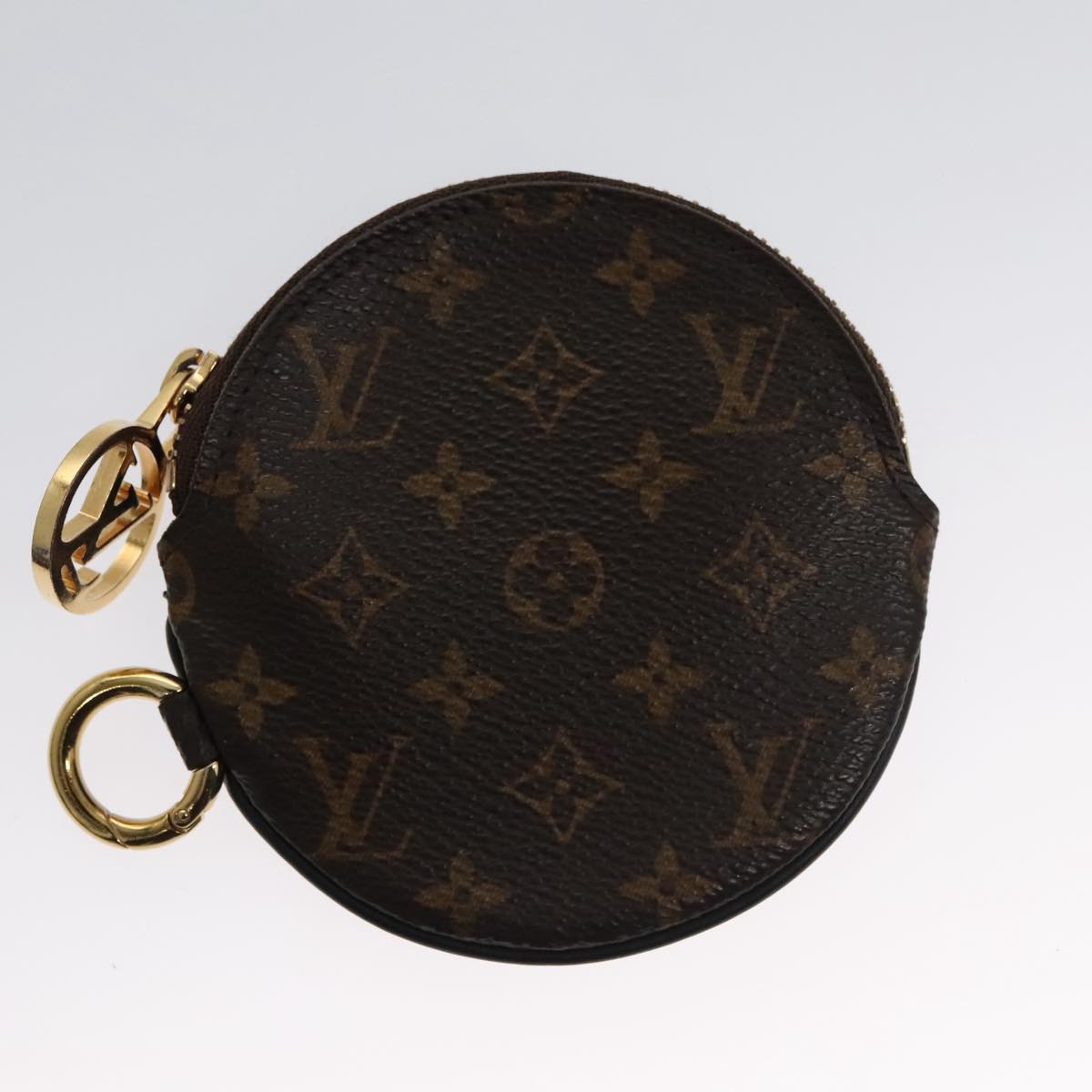LOUIS VUITTON Monogram Reverse Pochette Trio Coin Purse M68756 LV 106999A