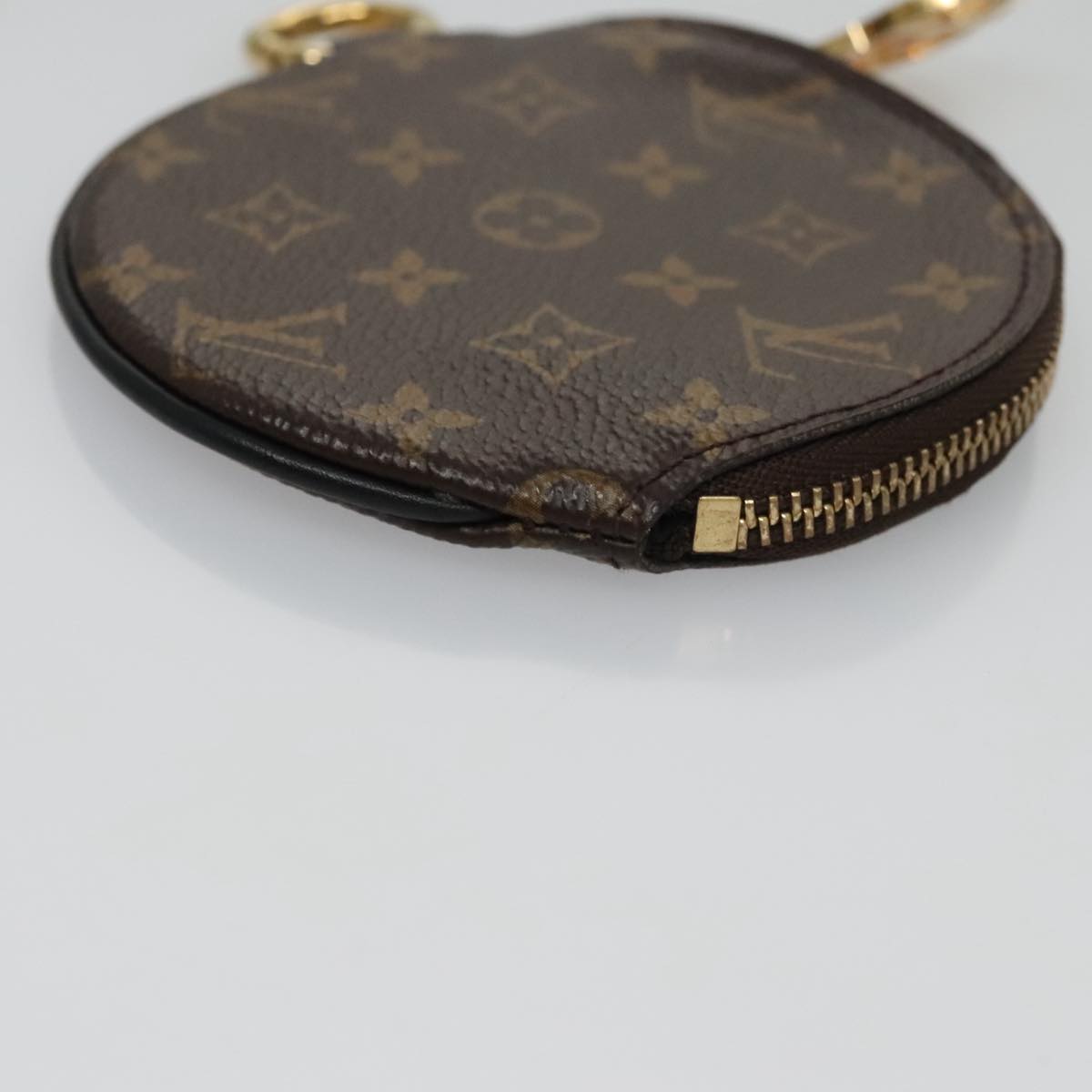 LOUIS VUITTON Monogram Reverse Pochette Trio Coin Purse M68756 LV 106999A