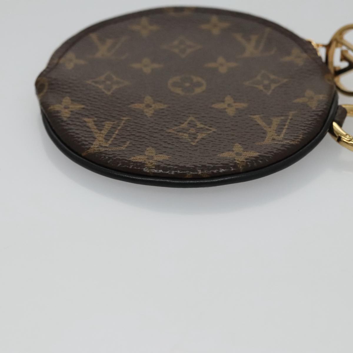 LOUIS VUITTON Monogram Reverse Pochette Trio Coin Purse M68756 LV 106999A