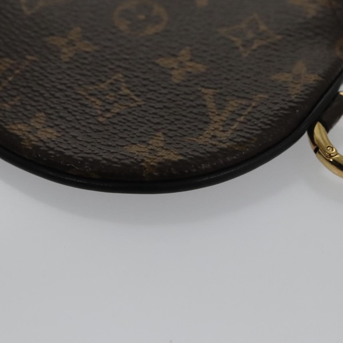 LOUIS VUITTON Monogram Reverse Pochette Trio Coin Purse M68756 LV 106999A