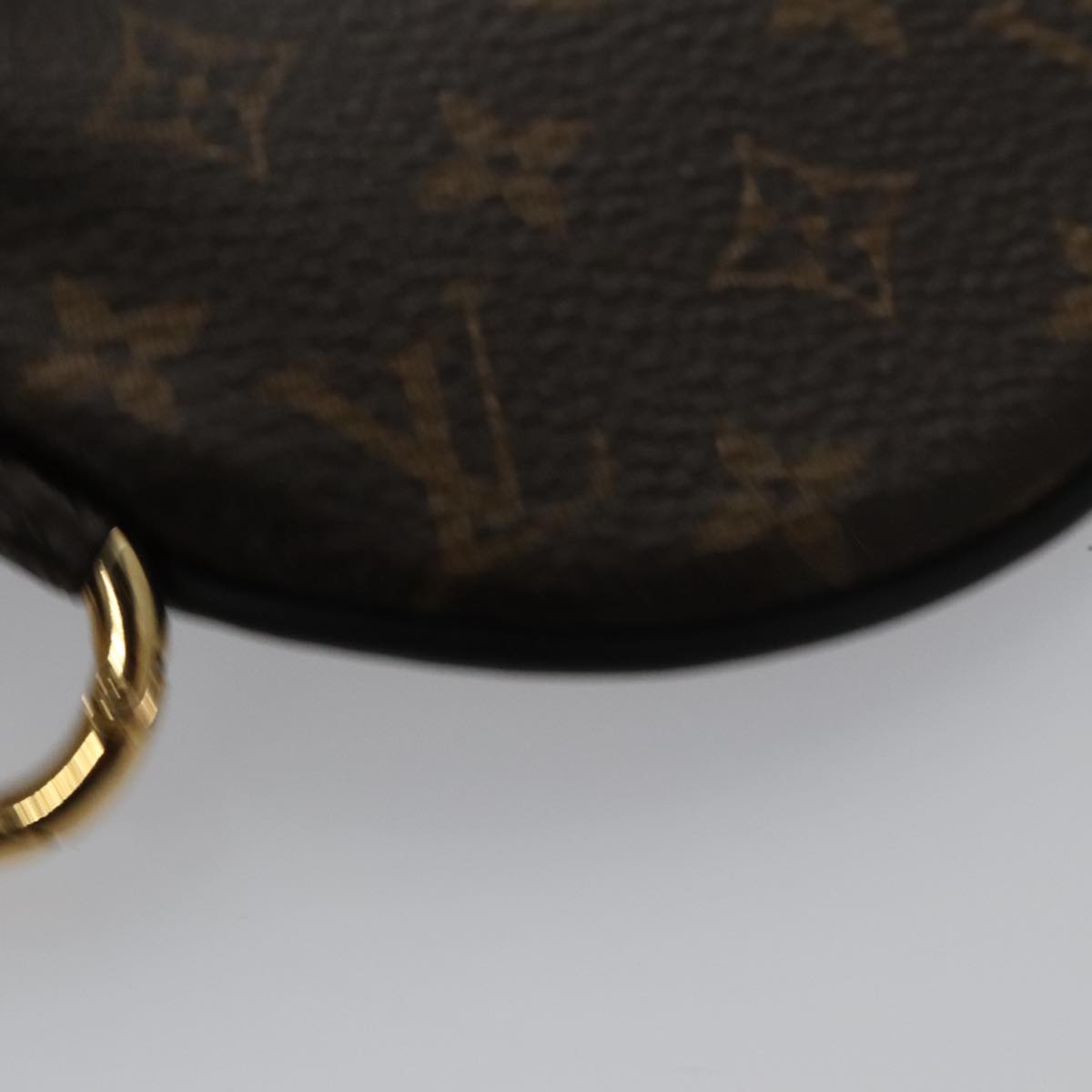 LOUIS VUITTON Monogram Reverse Pochette Trio Coin Purse M68756 LV 106999A