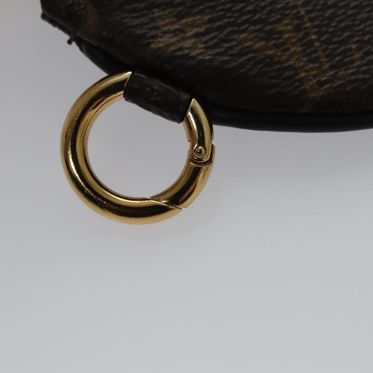 LOUIS VUITTON Monogram Reverse Pochette Trio Coin Purse M68756 LV 106999A