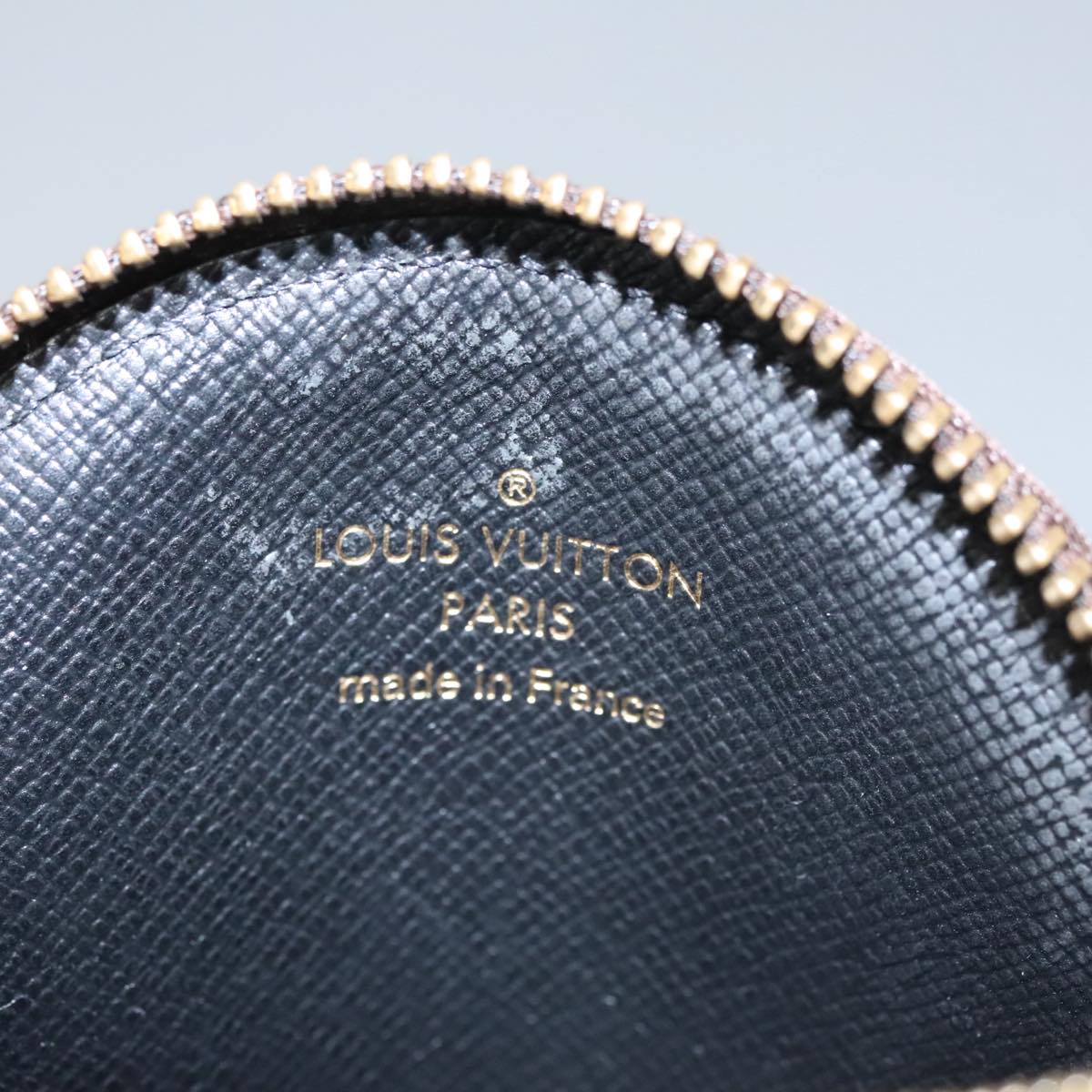 LOUIS VUITTON Monogram Reverse Pochette Trio Coin Purse M68756 LV 106999A