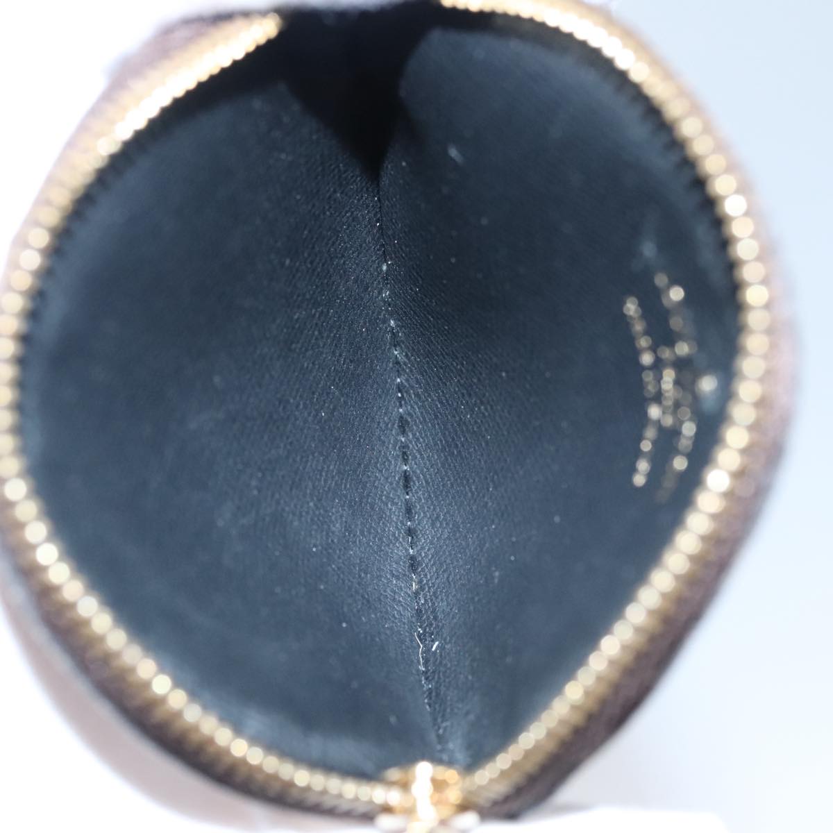 LOUIS VUITTON Monogram Reverse Pochette Trio Coin Purse M68756 LV 106999A