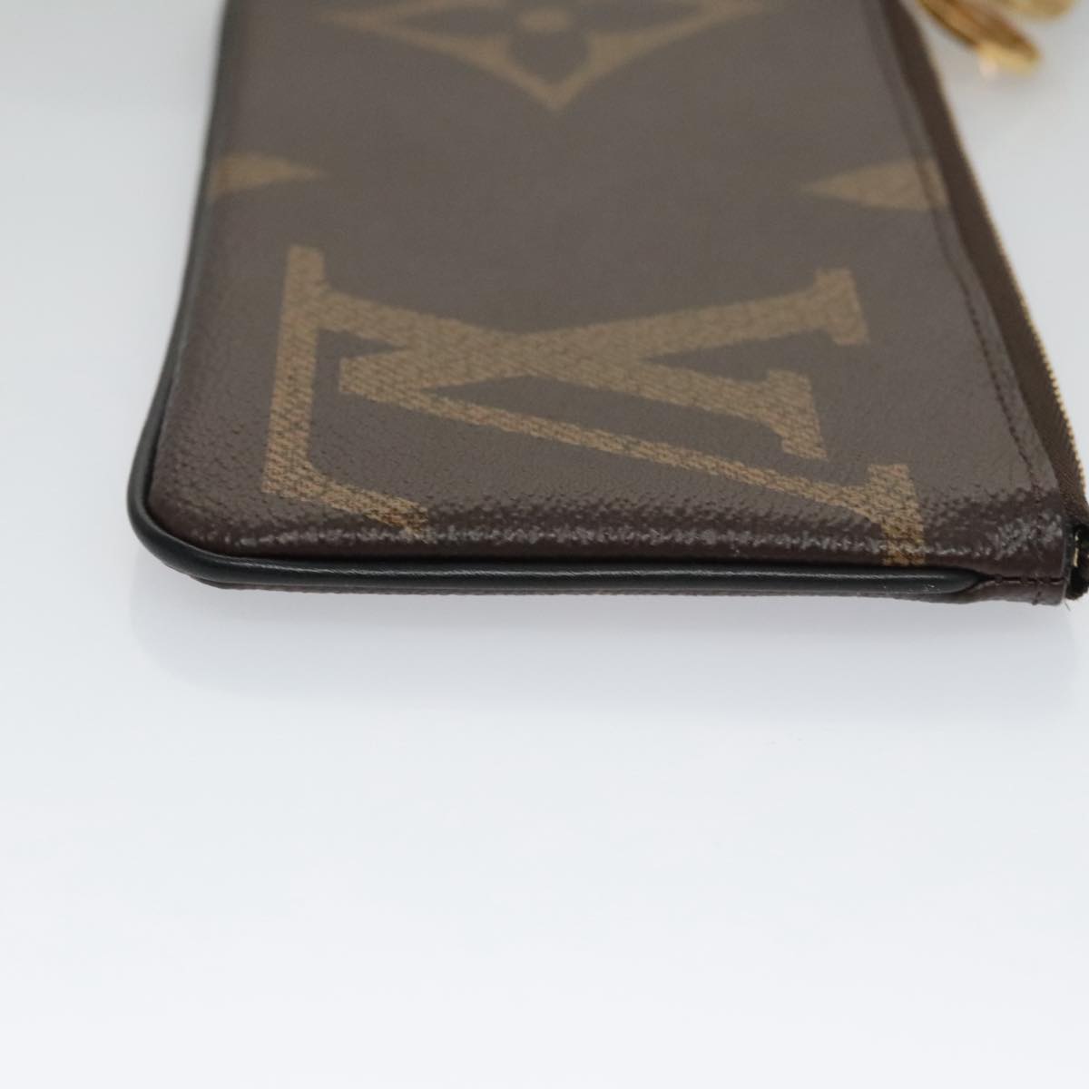 LOUIS VUITTON Monogram Reverse Pochette Trio Coin Purse M68756 LV 106999A