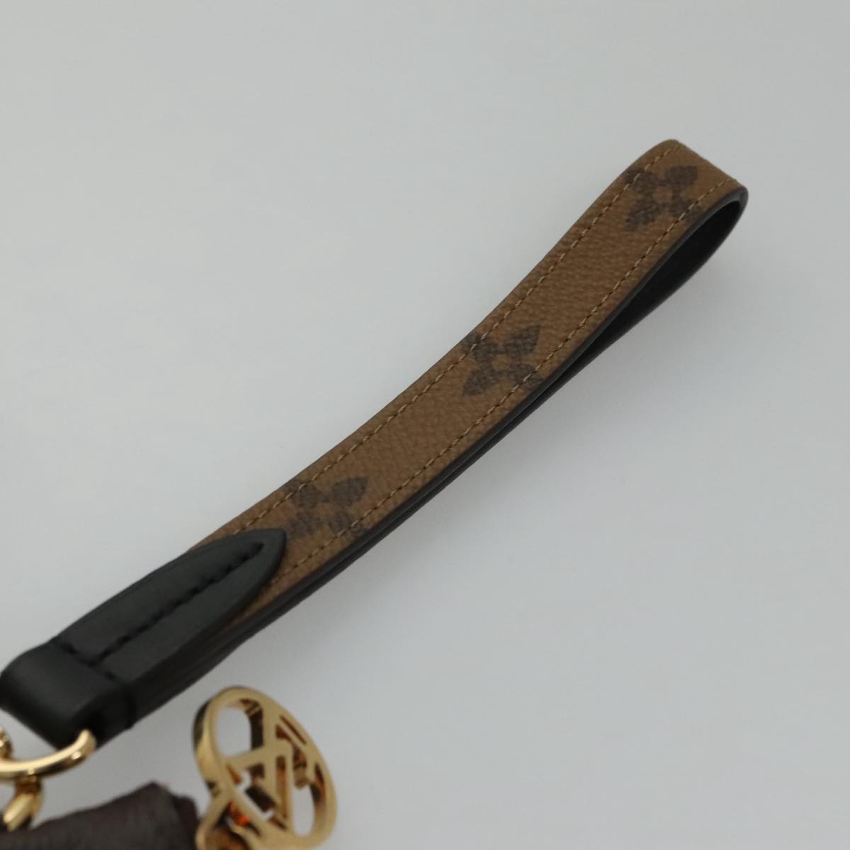 LOUIS VUITTON Monogram Reverse Pochette Trio Coin Purse M68756 LV 106999A