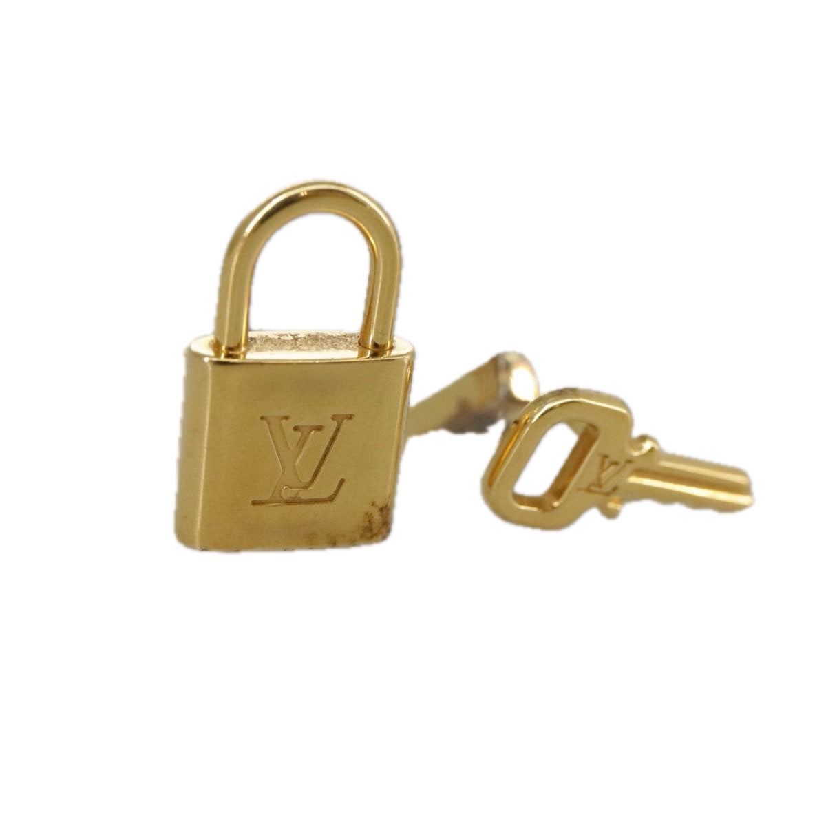 LOUIS VUITTON Bouton De Manchette Cuffs Ag925 Gold LV 107014