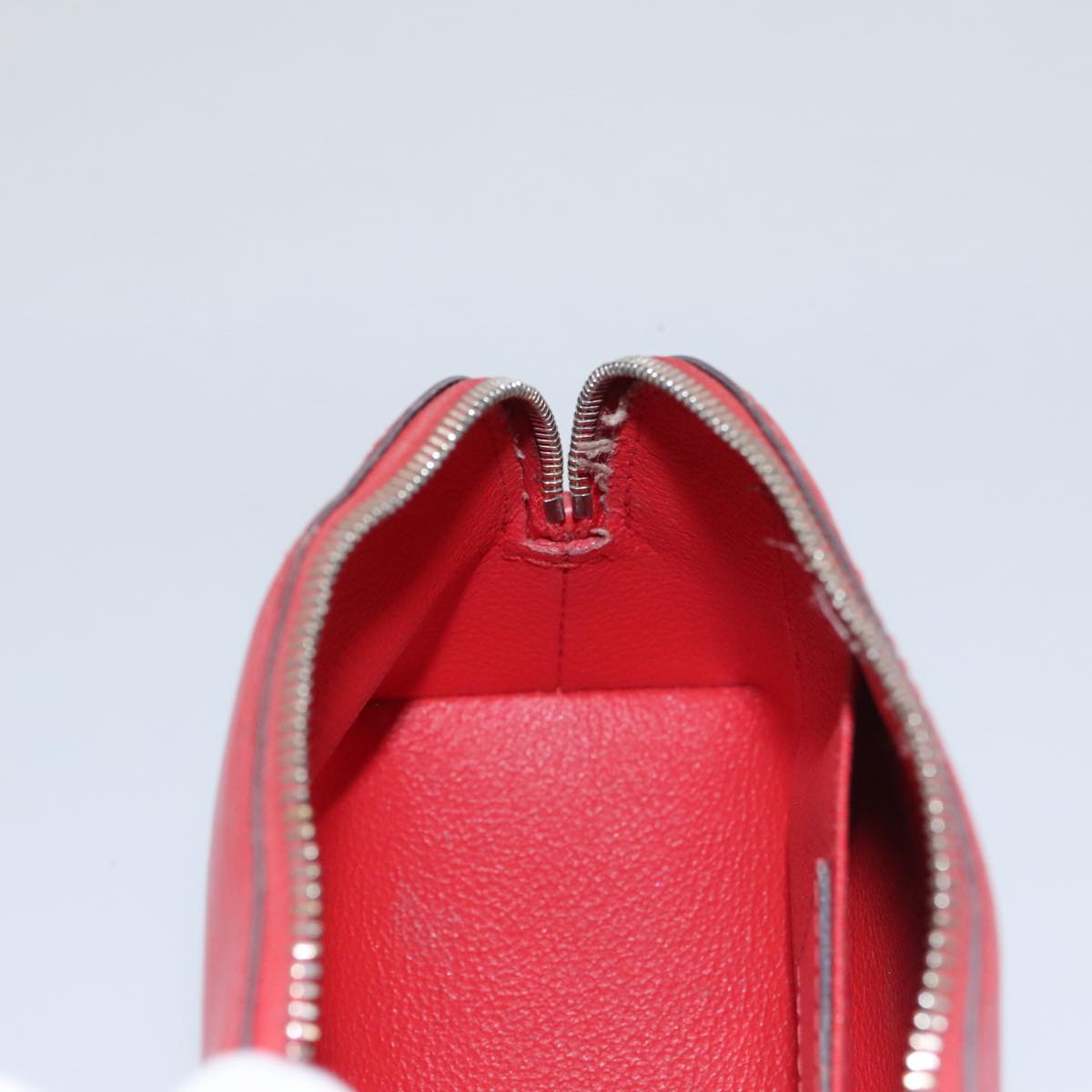 LOUIS VUITTON Epi Pochette Cosmetic PM Pouch Red M41114 LV 107015