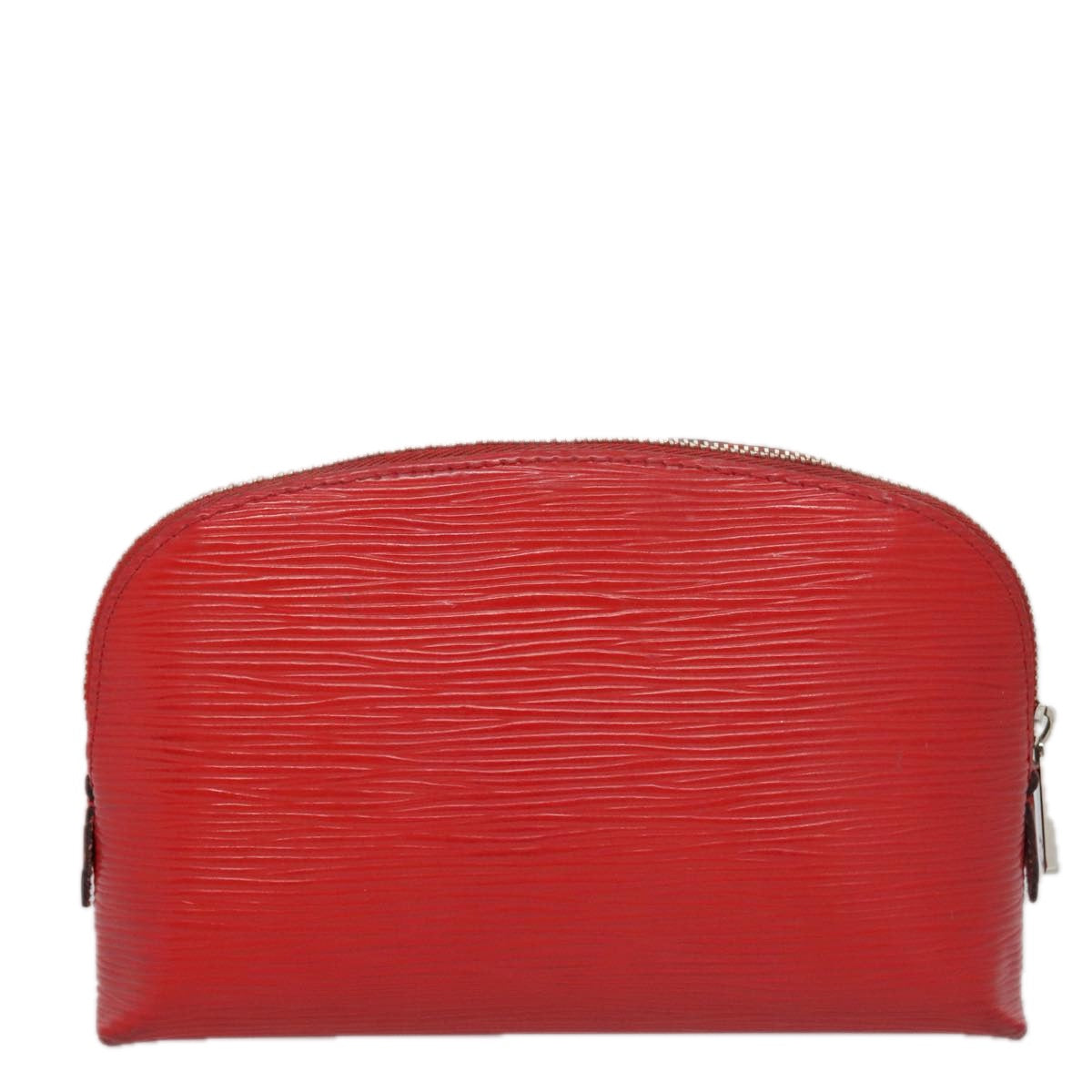 LOUIS VUITTON Epi Pochette Cosmetic PM Pouch Red M41114 LV 107015