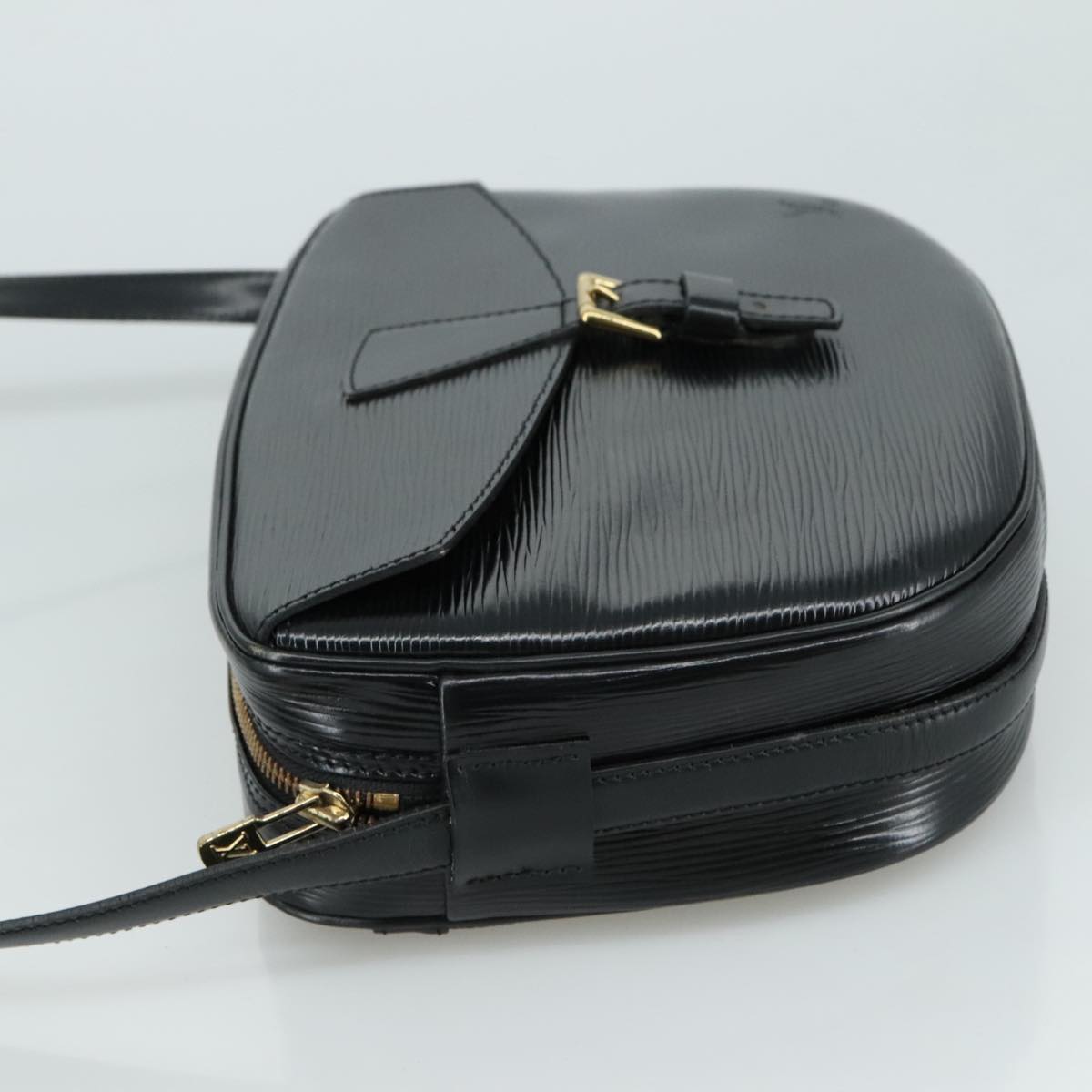 LOUIS VUITTON Epi Jeune Fille MM Shoulder Bag Black M52152 LV 107060