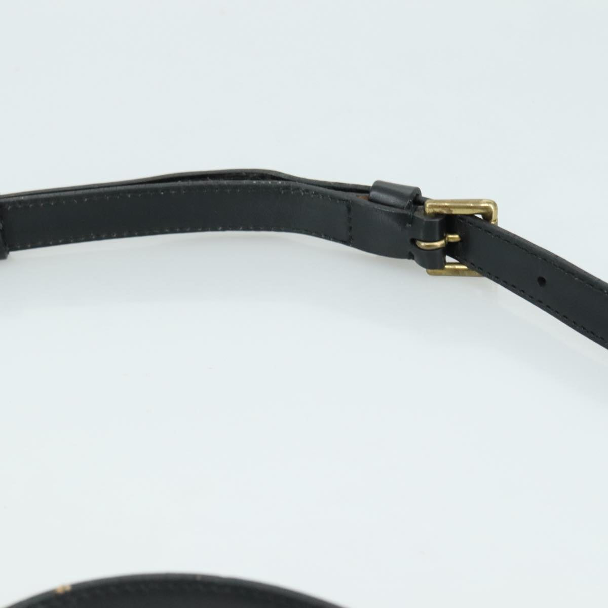 LOUIS VUITTON Epi Jeune Fille MM Shoulder Bag Black M52152 LV 107060