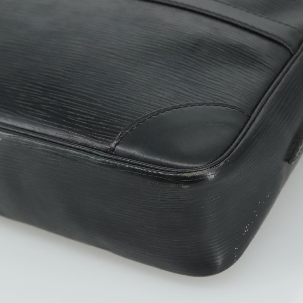 LOUIS VUITTON Epi Trocadero 27 Shoulder Bag Black M52312 LV 107062