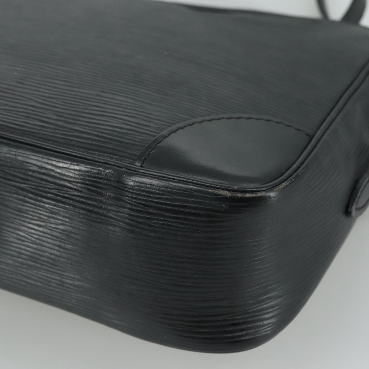 LOUIS VUITTON Epi Trocadero 27 Shoulder Bag Black M52312 LV 107062