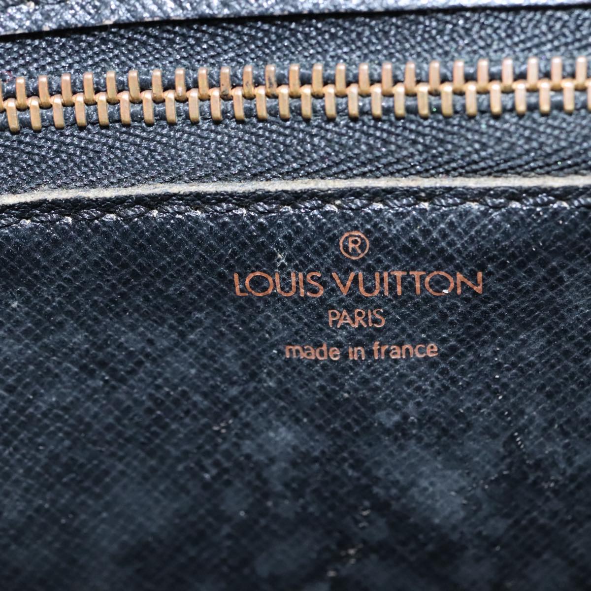 LOUIS VUITTON Epi Trocadero 27 Shoulder Bag Black M52312 LV 107062
