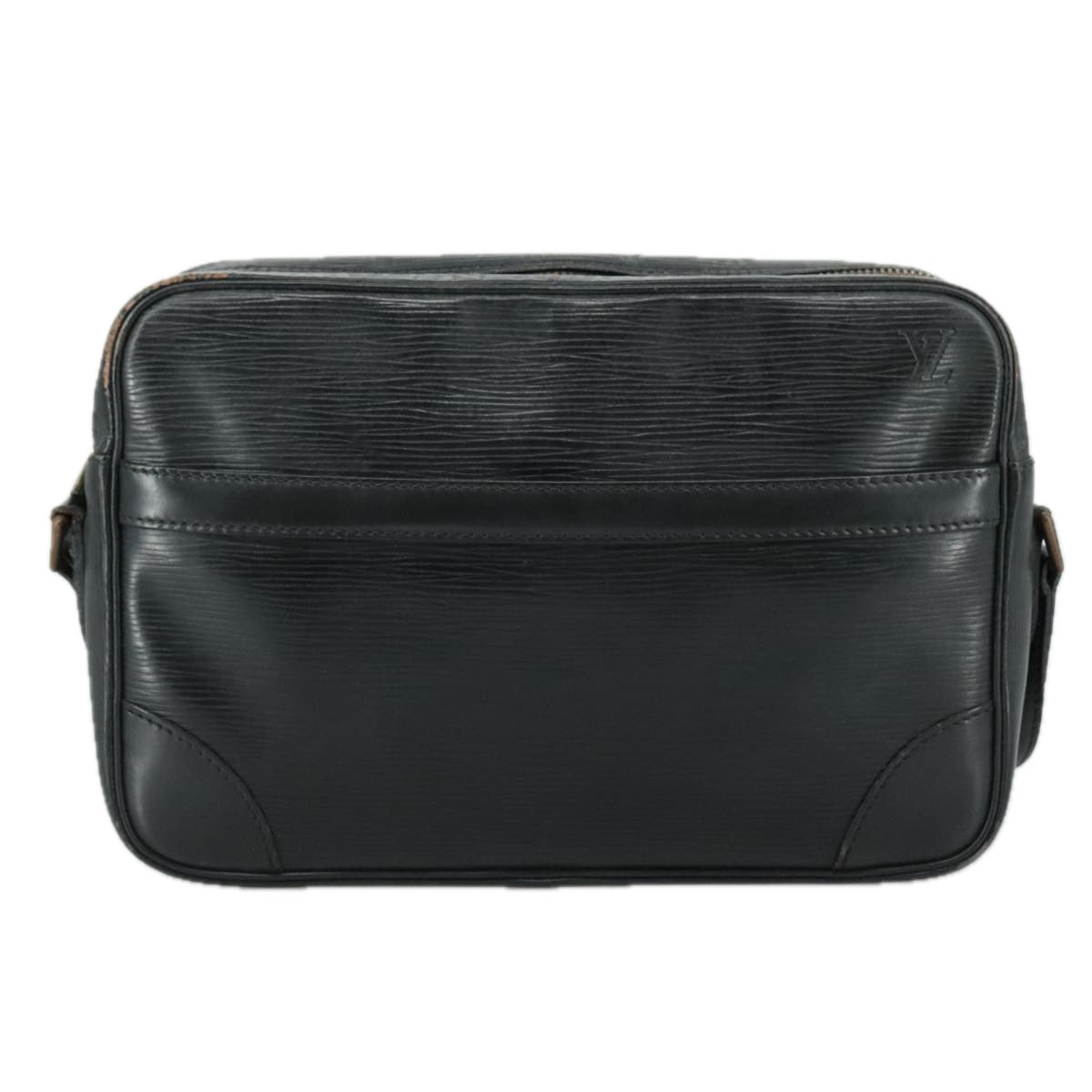 LOUIS VUITTON Epi Trocadero 27 Shoulder Bag Black M52312 LV 107062