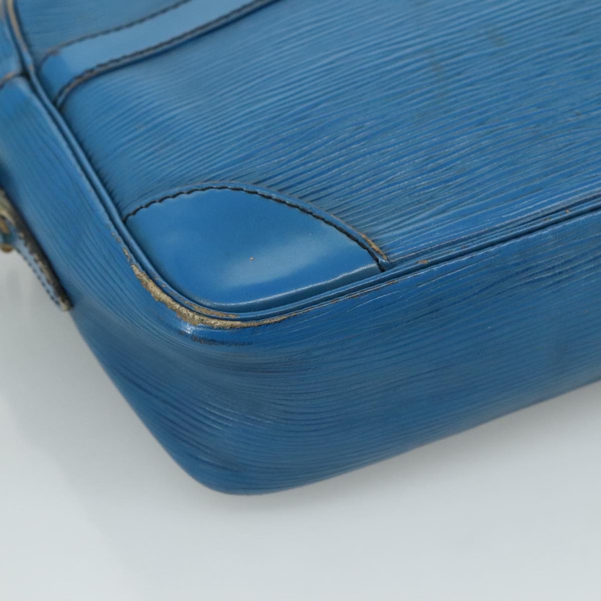 LOUIS VUITTON Epi Trocadero 27 Shoulder Bag Blue M52315 LV 107063