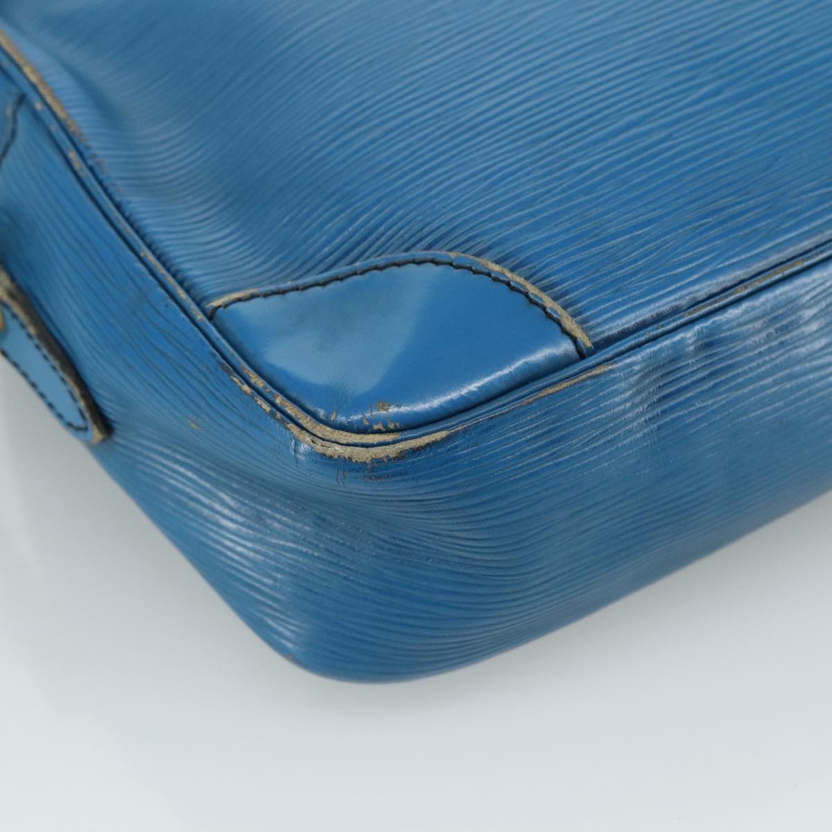 LOUIS VUITTON Epi Trocadero 27 Shoulder Bag Blue M52315 LV 107063