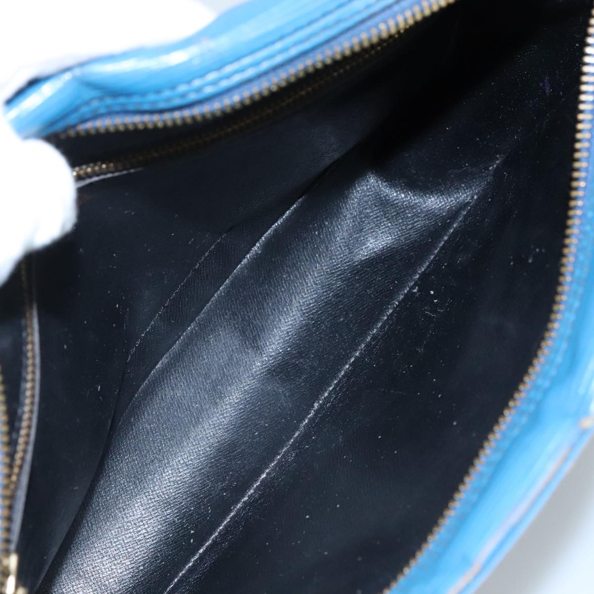 LOUIS VUITTON Epi Trocadero 27 Shoulder Bag Blue M52315 LV 107063