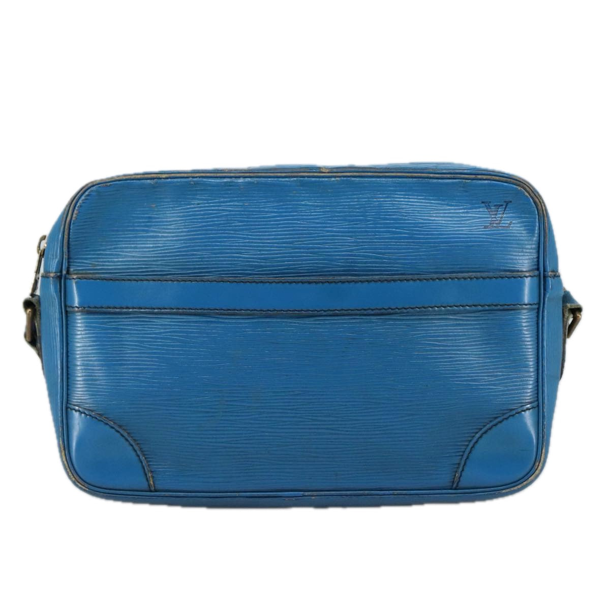 LOUIS VUITTON Epi Trocadero 27 Shoulder Bag Blue M52315 LV 107063