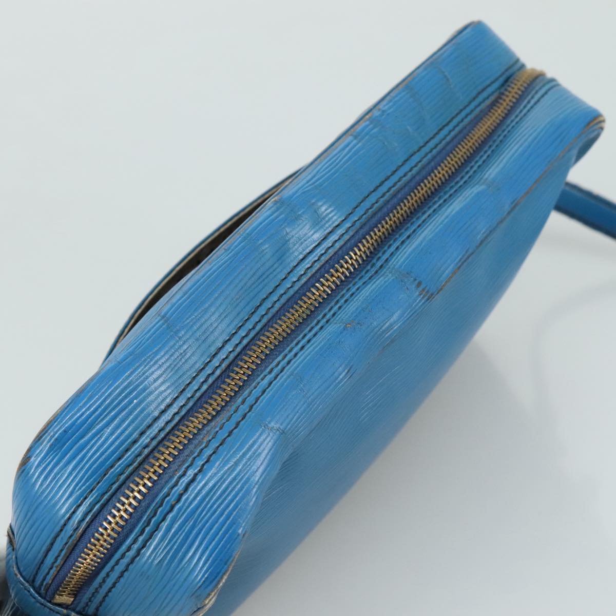 LOUIS VUITTON Epi Trocadero 27 Shoulder Bag Blue M52315 LV 107063