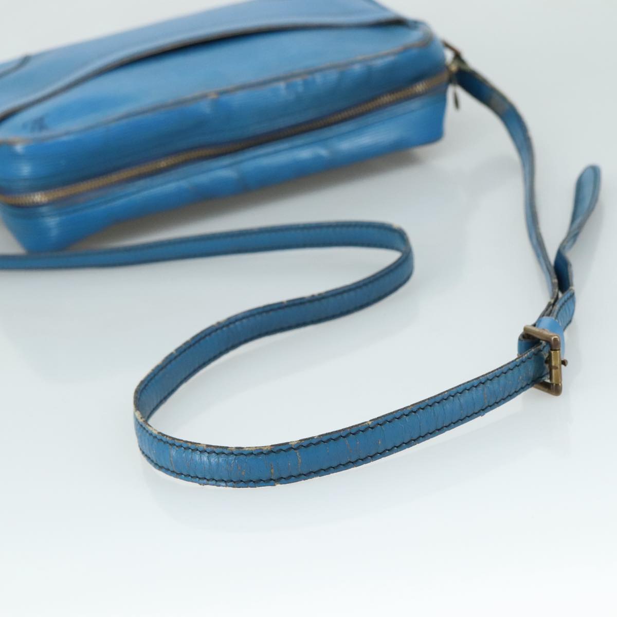 LOUIS VUITTON Epi Trocadero 27 Shoulder Bag Blue M52315 LV 107063