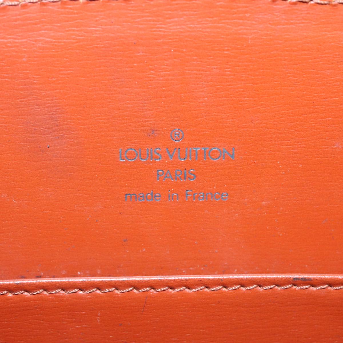LOUIS VUITTON Epi Capuchin Shoulder Bag Brown M52343 LV 107064