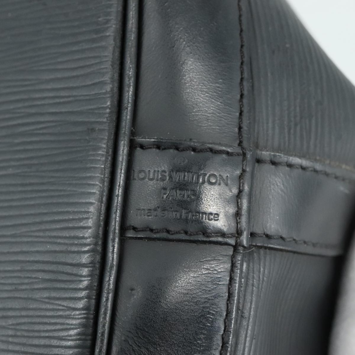 LOUIS VUITTON Epi Noe Shoulder Bag Black M44002 LV 107066