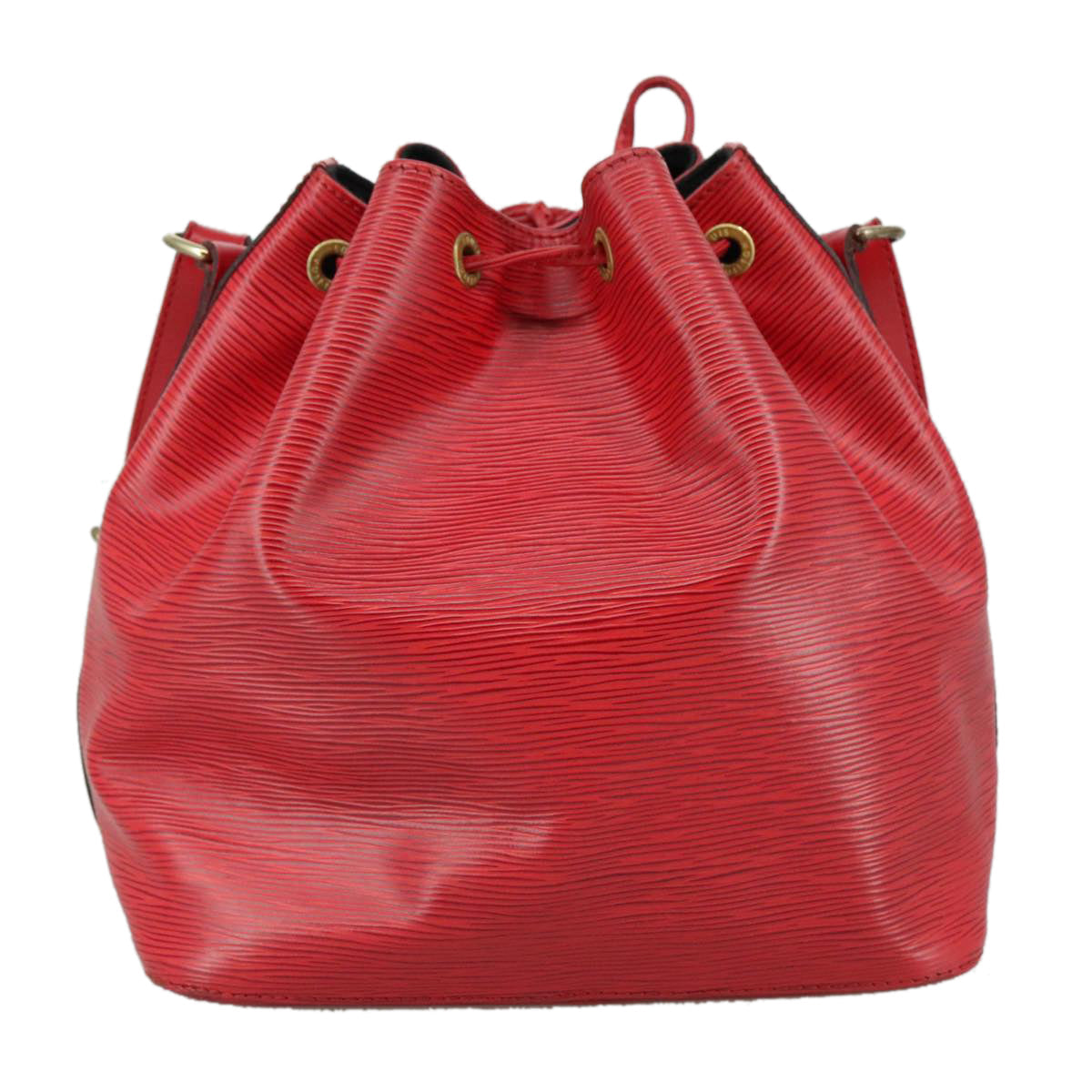 LOUIS VUITTON Epi Petit Noe Shoulder Bag Red M44107 LV 107068